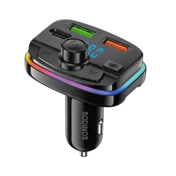 USB A 2 Port and USB C Car Transmitter UAE